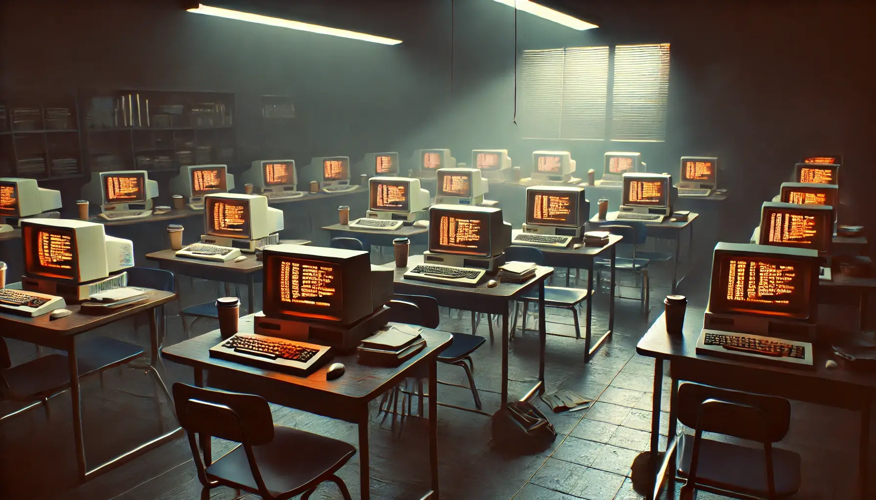 a computer lab