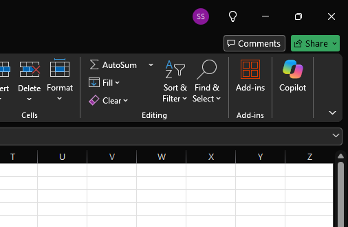 same screenshot but button gone